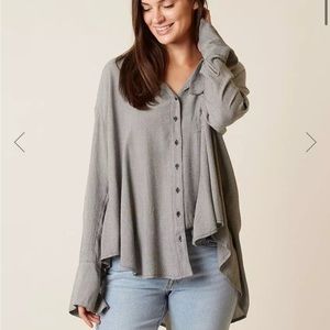 Free people magic breeze button up